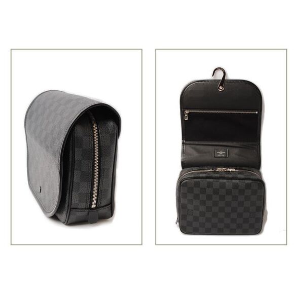 Louis Vuitton Damier Graphite Canvas Clutch Bag N41419 - Picture 6 of 6